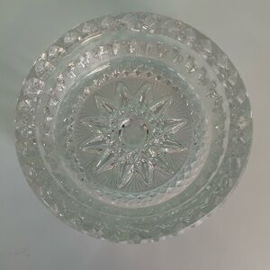Vintage Crystal Ashtray